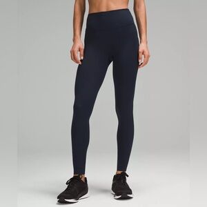 Lululemon Fast and Free Leggings True Navy